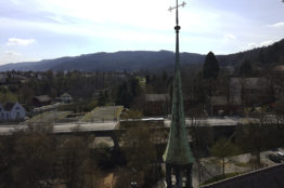 Sanierung Glockenstuhl Stadtkirche Baden März 2017