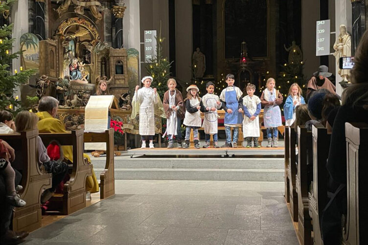Weihnachtsspiel im Familiengottesdienst