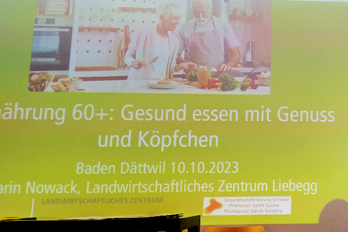 Gesund essen im Seniorenalter Gesund essen im Seniorenalter