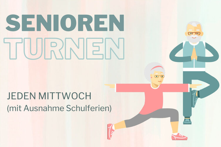 Seniorenturnen – Mittwoch, 22.Oktober – 14:00 Uhr / Pfarreisaal