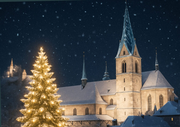 Fernsehgottesdienst und Lichtermeer an Heiligabend