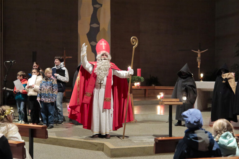 De Samichlaus isch zu eus cho!