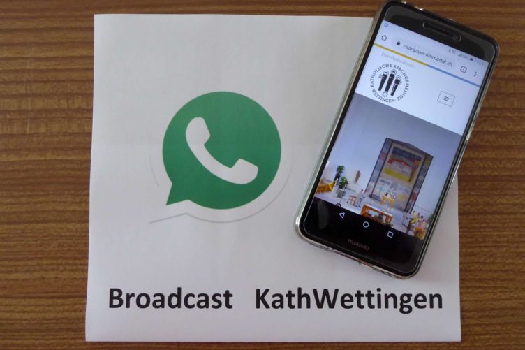WhatsApp-Broadcast: «Impulse, die gut tun!»