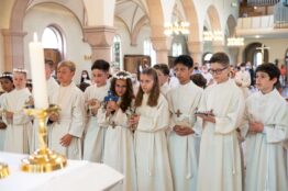 Erstkommunion 2021 - St. Sebastian   Juni 20