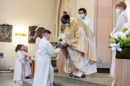 Erstkommunion 2021 - St. Sebastian   Juni 36