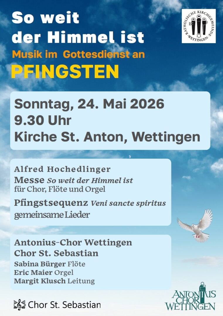Chormusik an Pfingsten