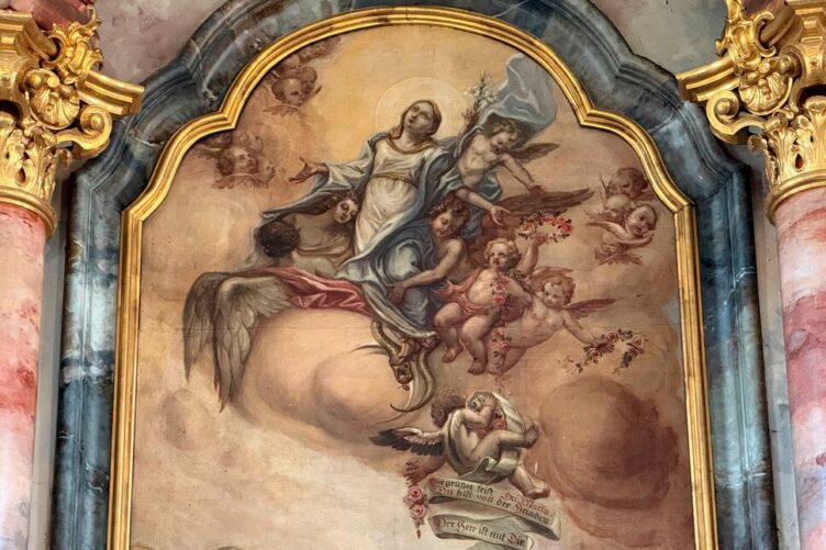 Der Kirchenchor Neuenhof singt zu Mariä Himmelfahrt in Killwangen