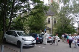 Santa Messa mit Autosegnung 1