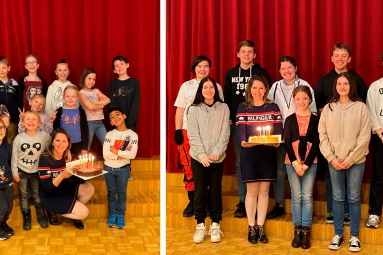 Der katholische Kinder-und Jugendchor feiert seinen 8. Geburtstag