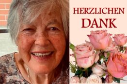 Verabschiedung von Elisabeth Bürgi aus der Jubilaren-Besuchergruppe