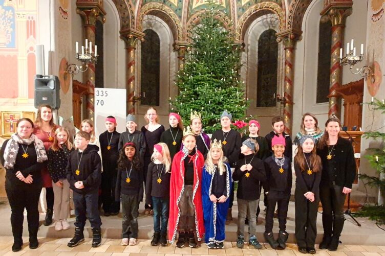 Unsere Sternsinger sind schon fleissig am Üben