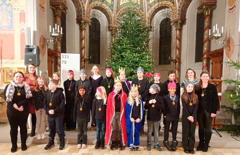 Unsere Sternsinger sind schon fleissig am Üben