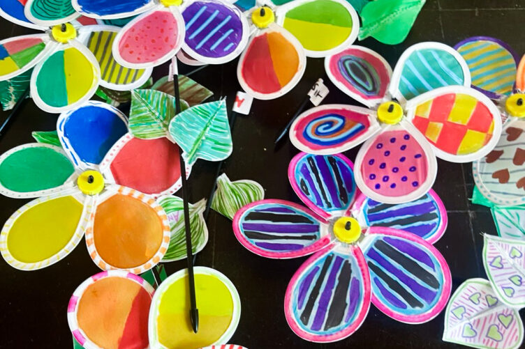 Krabbelfeier für kleine Kinder