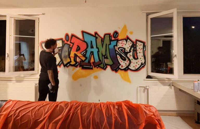 Graffiti und Chill im Juhü